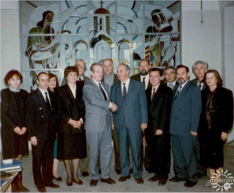 Сустрэча з міжнароднымі спецыялістамі. 1980-я гг.
